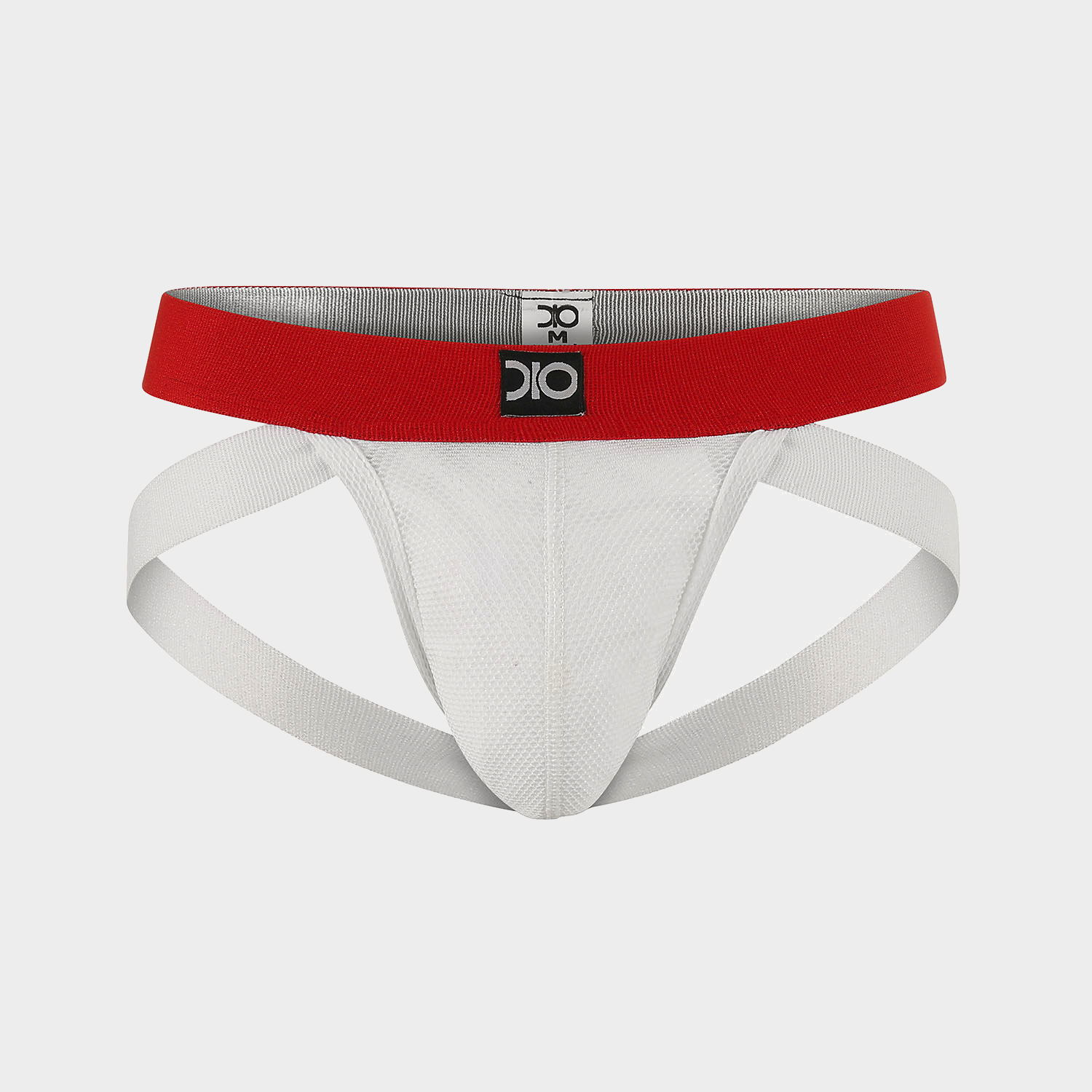 Jockstrap PUMP! Algodão Vermelha e Branca